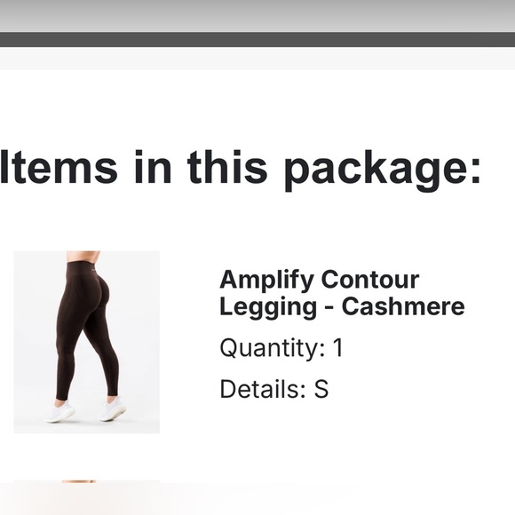 Amplify Contour Legging - Cashmere LIKE NEW - Picture 2 of 4